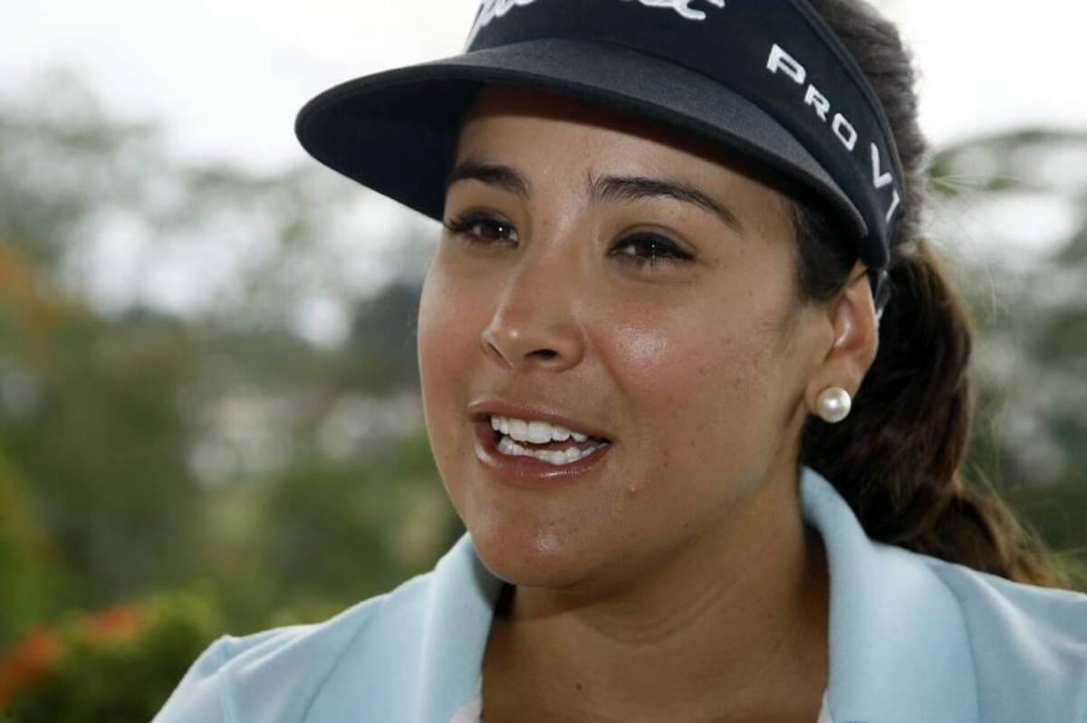 La golfista número uno de Colombia, la santandereana María José Uribe Durán, habló con Vanguardia Liberal sobre su temporada y lo que espera en 2014. (Foto: Archivo / VANGUARDIA LIBERAL)