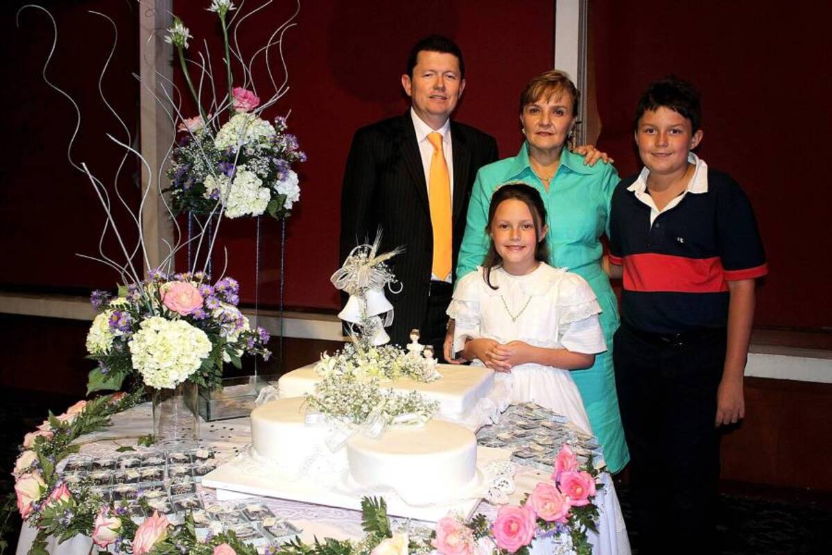 Juan Mauricio Suárez González, María Claudia Ordóñez Parra, María Lucía Suárez Ordóñez y Juan Fernando Suárez Ordóñez. (Foto: Nelson Díaz/VANGUARDIA LIBERAL)