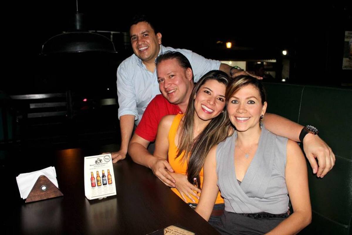 Edgar Flórez, Jorge López, Katia Pinto y Diana Giraldo. (Foto: Mauricio Betancourt/VANGUARDIA LIBERAL)