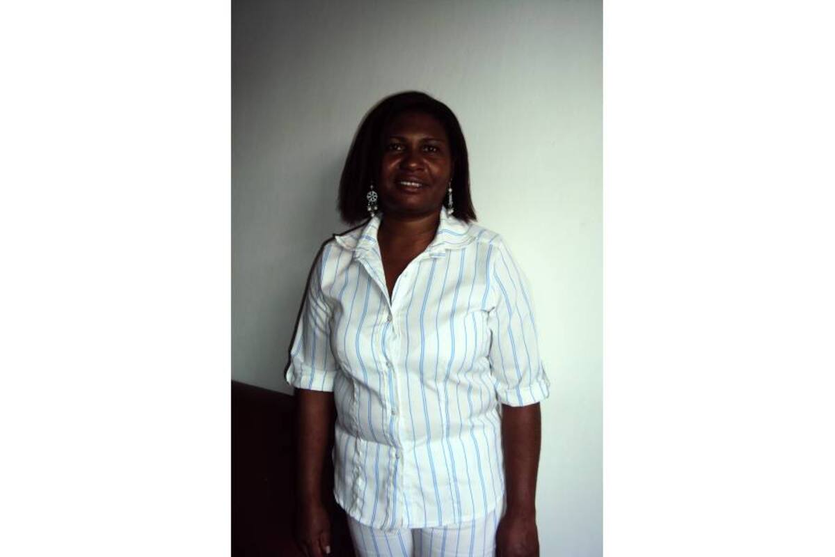 María Mina, líder de la comunidad de afrocolombianos de Floridablanca hace un llamado para que los ciudadanos se integren al colectivo y trabajen unidos por mejorar las oportunidades para cada familia, debido a que en muchas ocasiones ha sido desplazada por la violencia de otras regiones del país.
