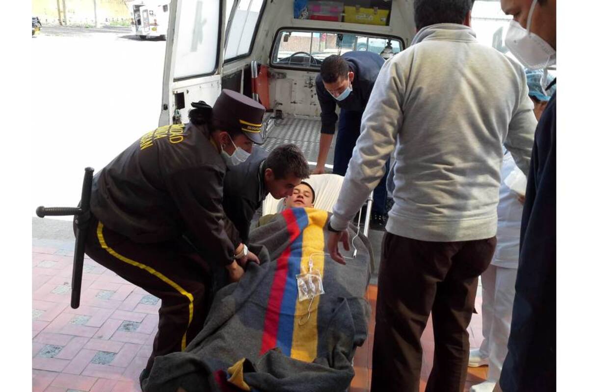 En principio los heridos fueron trasladados al Hospital de Pamplona pero luego los remitieron a centros asistenciales de Bucaramanga y Cúcuta. (Foto: Suministrada/VANGUARDIA LIBERAL)