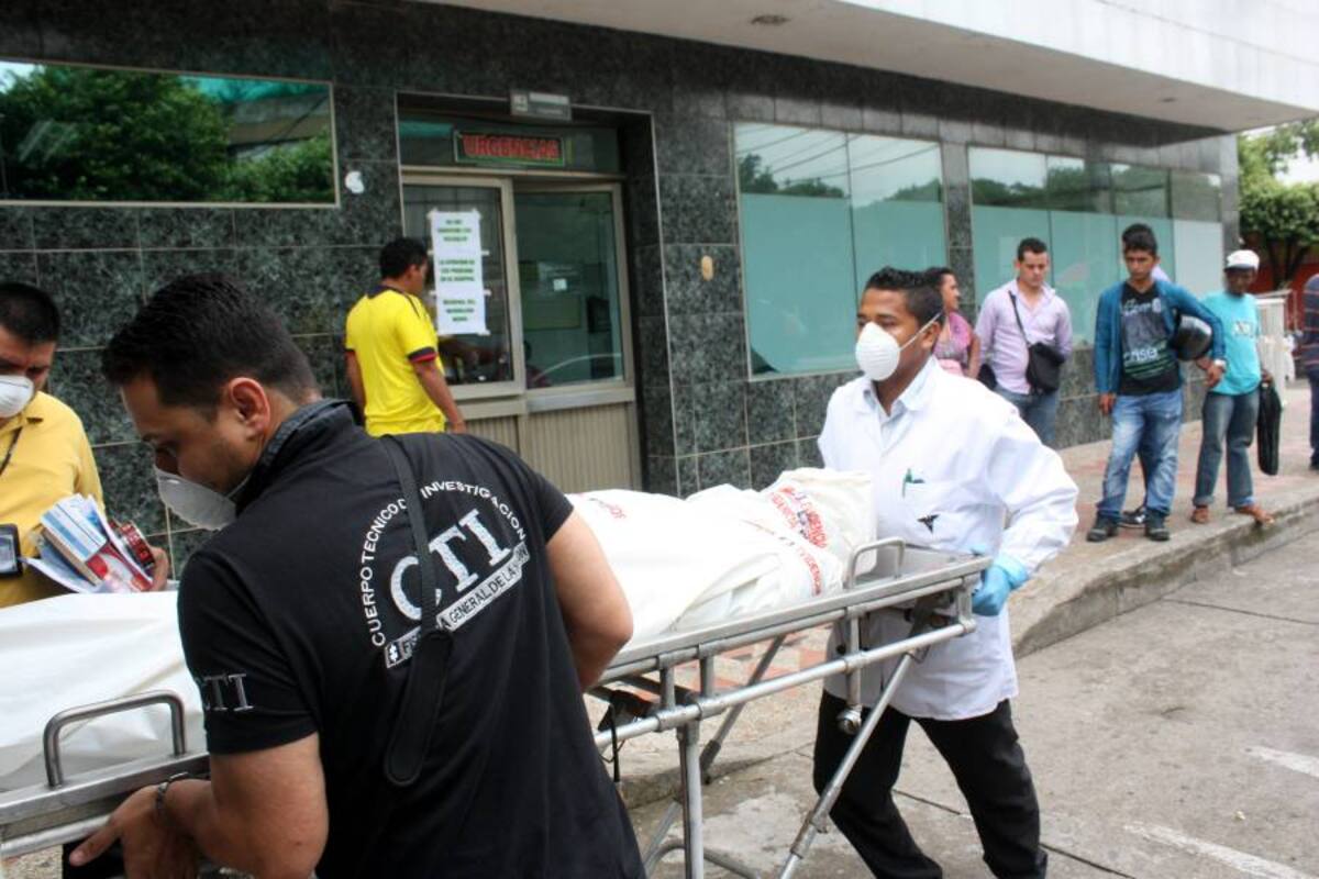 Marlon Alejandro Barón, de 32 años de edad, fue la cuarta persona que falleció a raíz de la acción sicarial presentada en el puente La Negra. No portaba documentos personales cuando ingresó al centro asistencial ayer en la madrugada. (Foto: Archivo/ VANGUARDIA LIBERAL)
