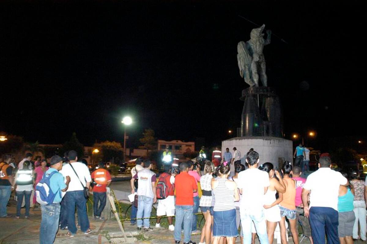 La rejilla por donde cayó el menor fue reparada días después de presentado el hecho trágico. (Foto: Archivo/VANGUARDIA LIBERAL)