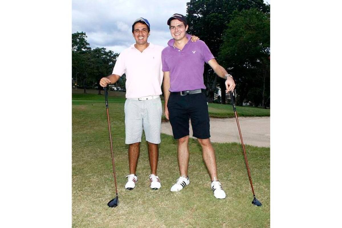 Juan Guillermo Lancheros y Ri-cardo Puyana. (Foto: Mauricio Betancourt / VANGUARDIA LIBERAL)