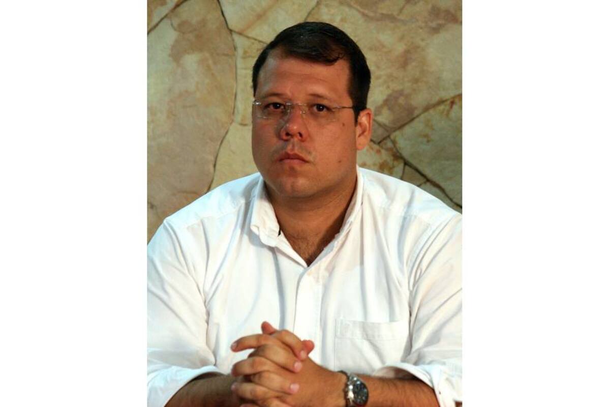 Carlos Roberto Ávila Aguilar llegó a la Alcaldía de Floridablanca hace solo algunos meses.