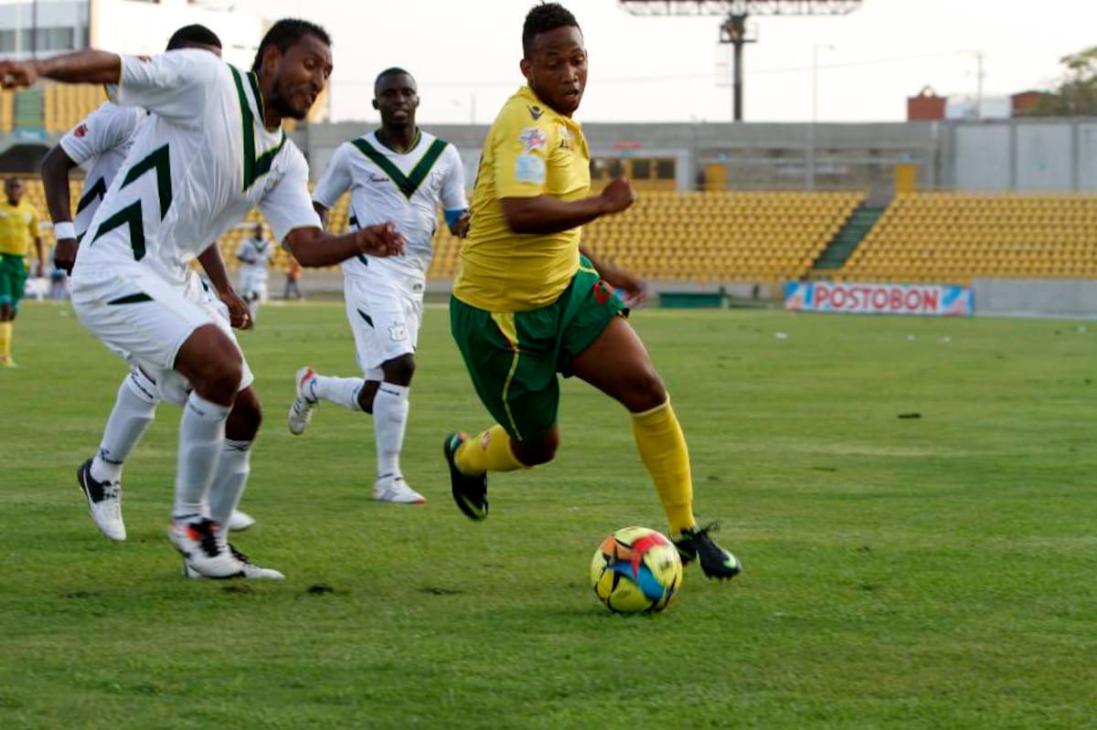 Real Cartagena no pudo en casa ante Deportes Quindío y terminó cediendo un empate 0-0. Ambas escuadras están entre los ocho primeros. (Foto: Colprensa / VANGUARDIA LIBERAL)