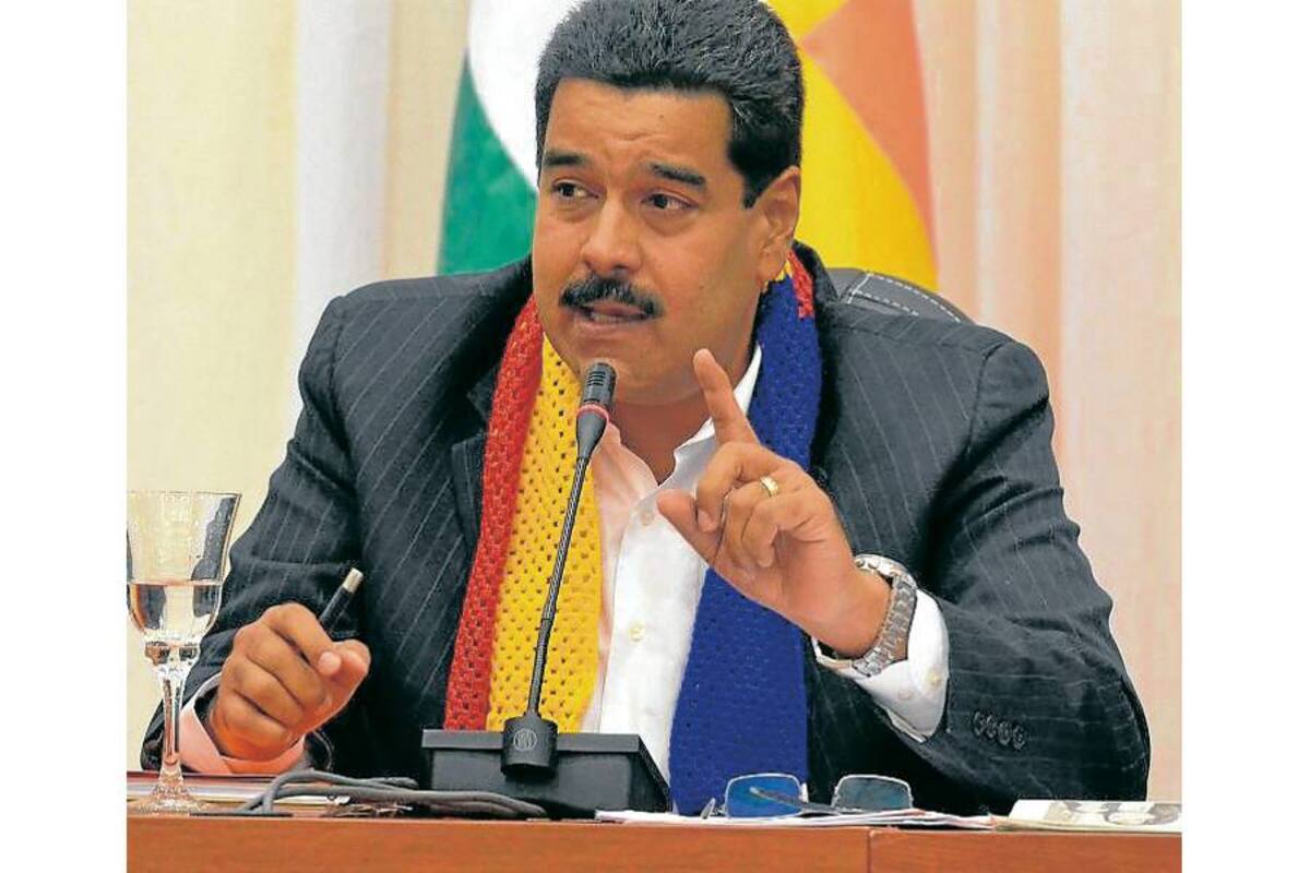 El titular del ministerio de Defensa negó que esté liderando un complot contra el presidente de Venezuela, Nicolás Maduro. (Foto: EFE/VANGUARDIA LIBERAL )
