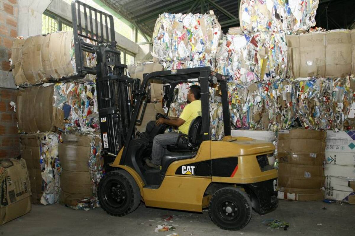 Todo parece indicar que material reciclable serña llevado al Centro de Acopio de El Carrasco, el único sitio de la ciudad con la capacidad suficiente. (Foto: Archivo / VANGUARDIA LIBERAL)