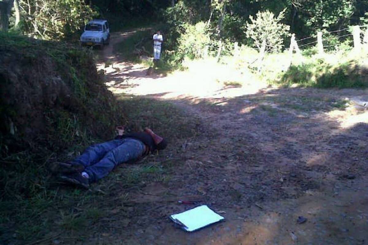 El domingo en horas de la noche un hombre de 47 años hirió de muerte a otro de 37, al parecer porque este último iba a hurtarle el dinero que tenía en su bolsillo.