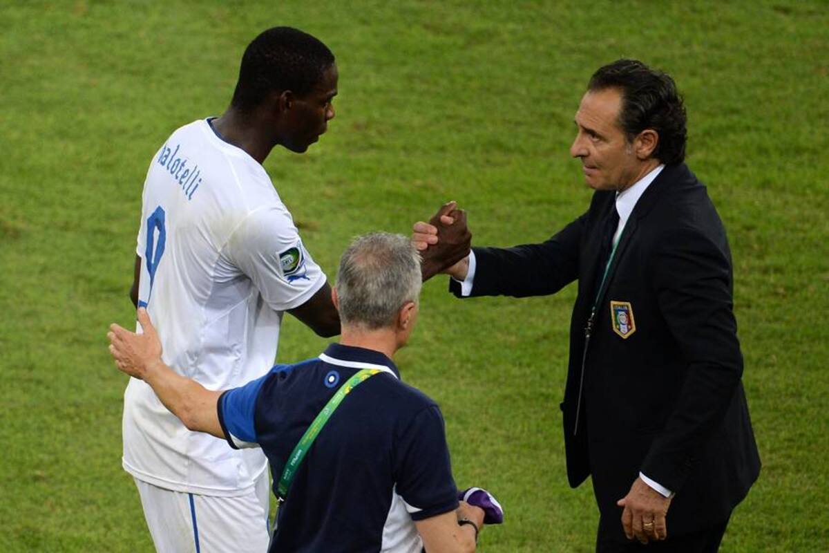 Mario Balotelli fue fundamental en el triunfo 2-1 de Italia sobre México en la Copa Confederaciones. El delantero del Milán demostró su habilidad para manejar la pelota y se convirtió en el tormento de la zaga ‘azteca’. (Foto: AFP / VANGUARDIA LIBERAL)