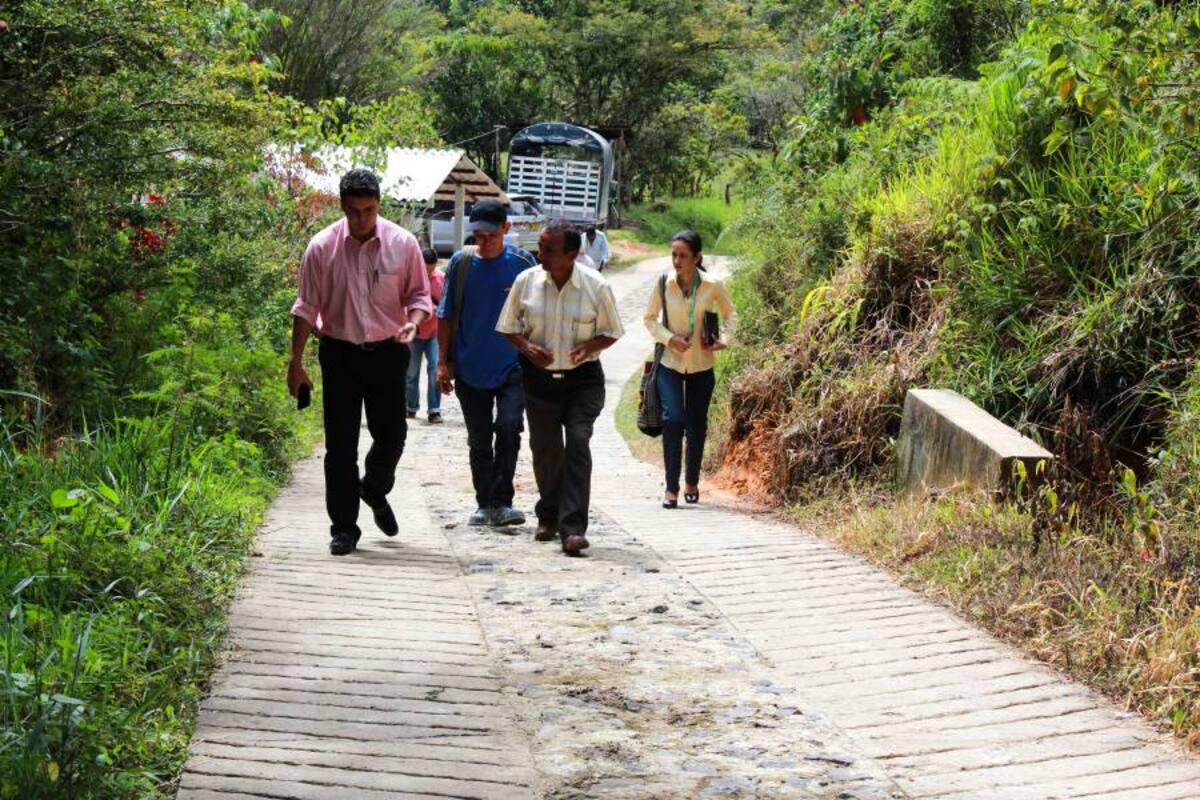 La comunidad sigue pendiente del mantenimiento de la malla vial terciaria del municipio. (Foto: Suministrada/VANGUARDIA LIBERAL)