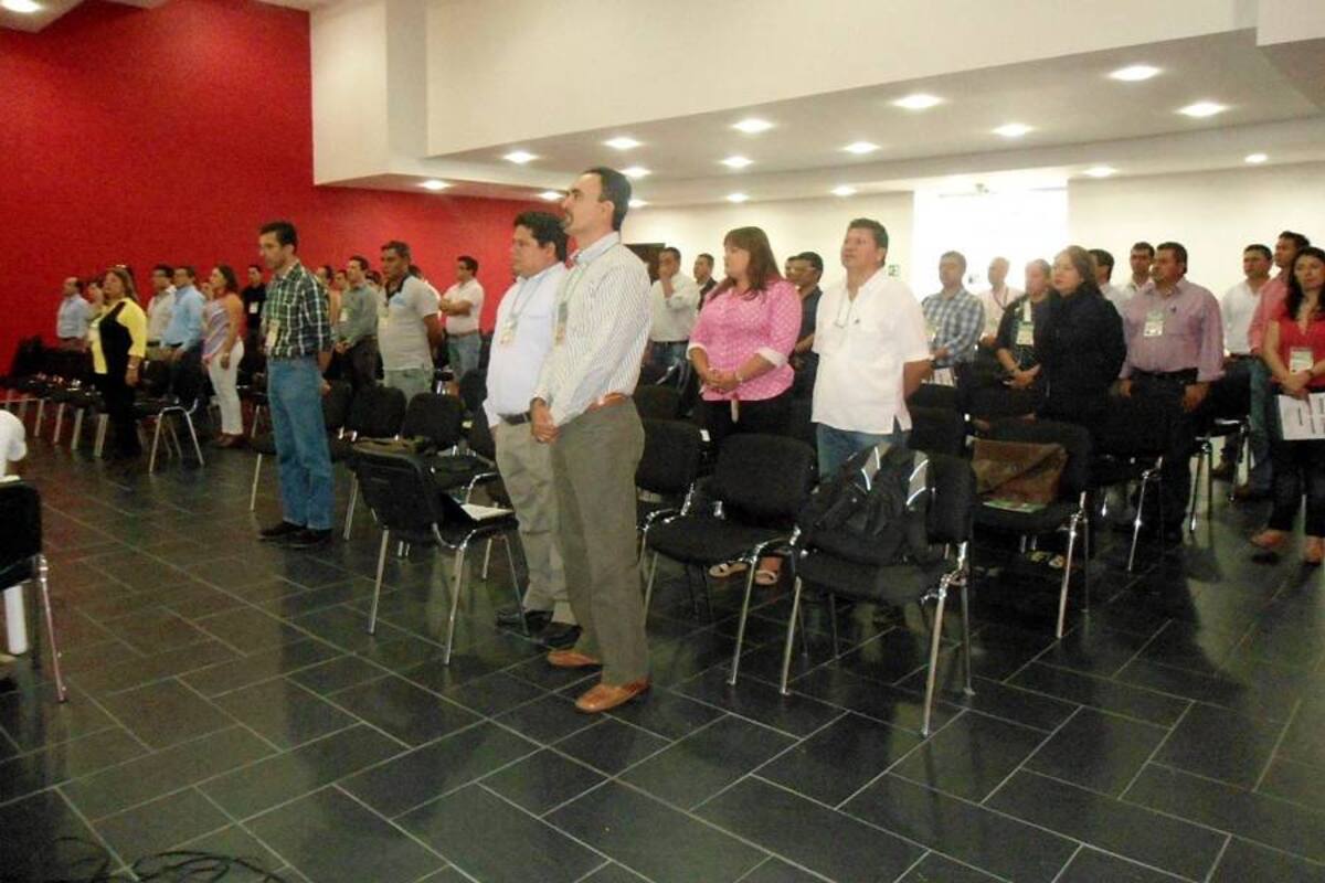 El taller se desarrolló el pasado lunes 17 de junio, en el auditorio de la sede central de la CAS, en San Gil, al que asistieron algunos mandatarios y delegados de alcaldías de los municipios de jurisdicción de la Corporación. (Foto: Nancy Acuña R / VANGUARDIA LIBERAL)