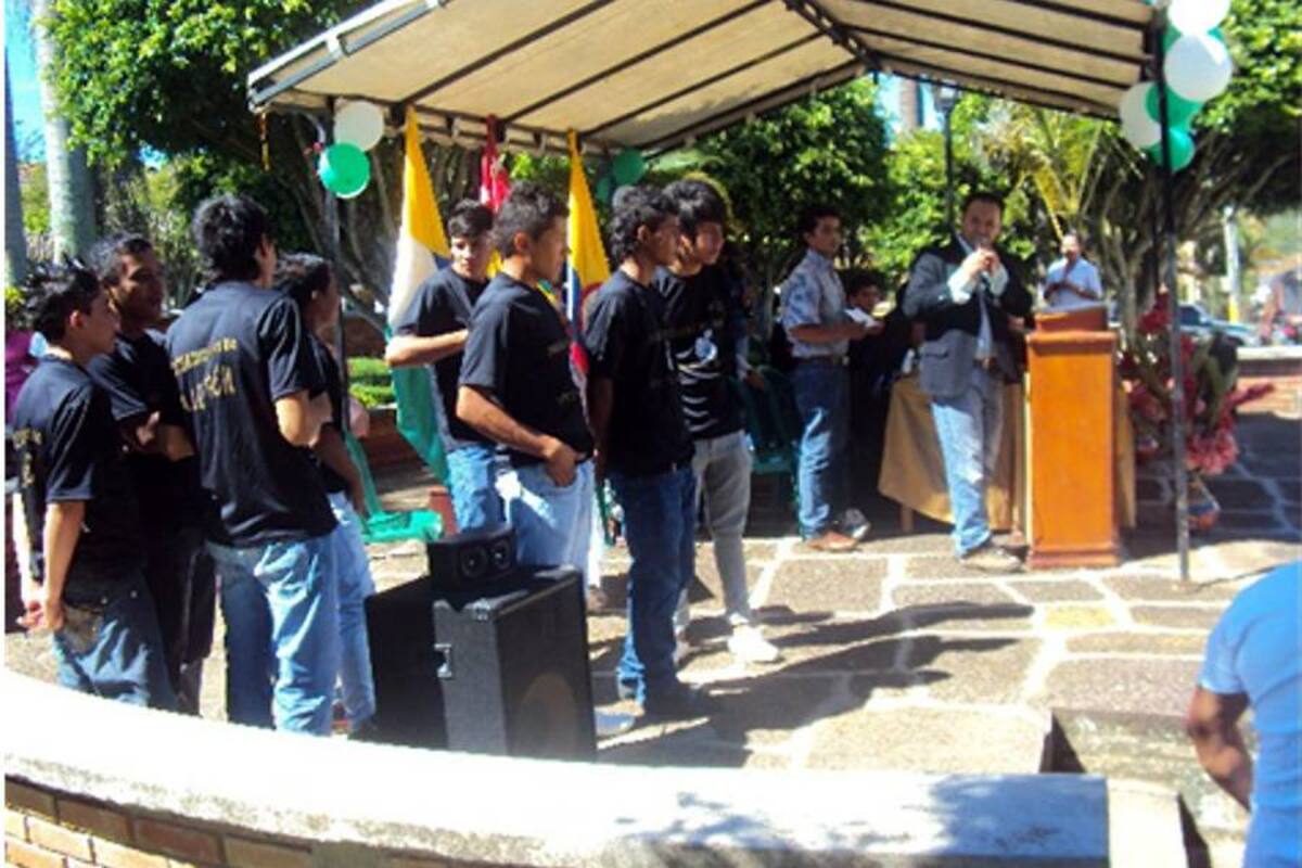 En el municipio del Hato se dio clausura a la primera fase del programa ‘Jóvenes hateños a lo Bien’. (Foto: Suministrada/VANGUARDIA LIBERAL )