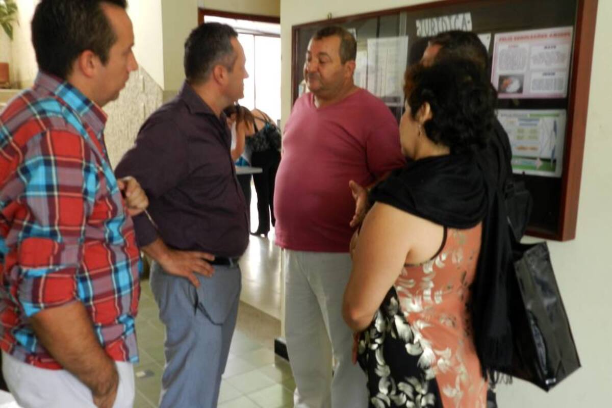 Los integrantes del comité se reunieron con la Secretaría de Gobierno para hablar de su posesión en el cargo. (Foto: Karen Johana Mantilla/VANGUARDIA LIBERAL)