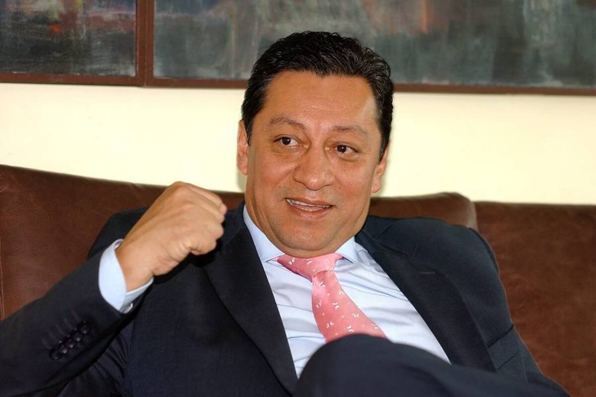 Luis Francisco Bohórquez Pedraza, alcalde de la capital santandereana.