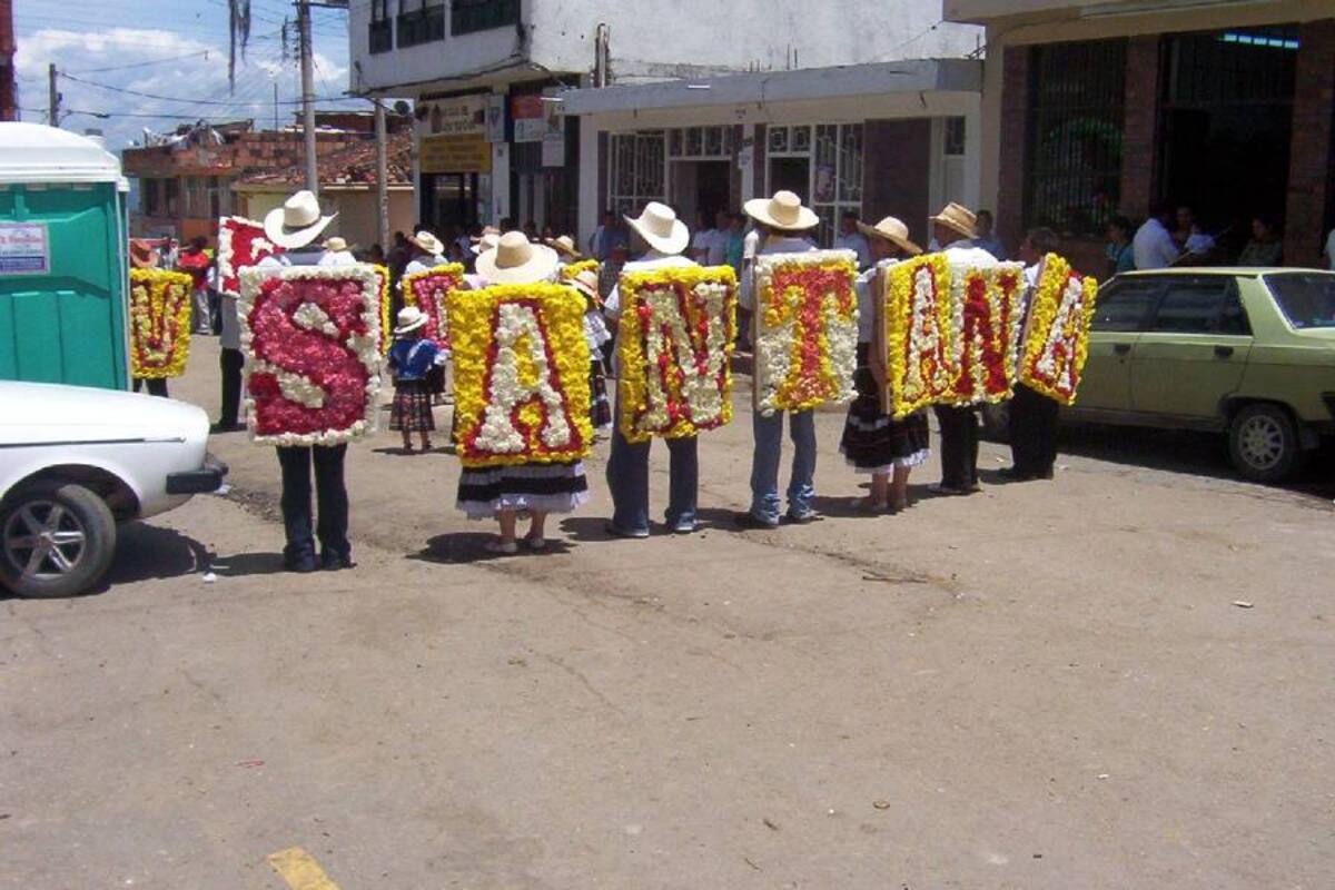 Un derroche de alegría vivirán los habitantes de Santana durante los cuatro días de festividades en honor a la patrona del Municipio. (Foto: Archivo/VANGUARDIA LIBERAL )