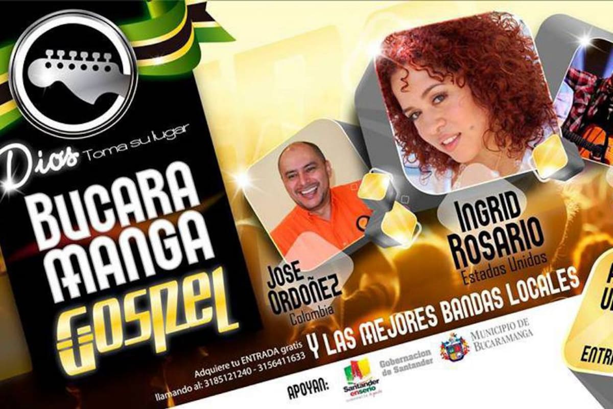 La nueva versión de Bucaramanga Gospel será desde las 4:00 p.m. en el Velódromo Alfonso Flórez Ortiz y se extenderá hasta las 10:00 p.m.Además de música, los asistentes disfrutarán de otras expresiones artísticas. (Foto: Suministrada / VANGUARDIA LIBERAL)