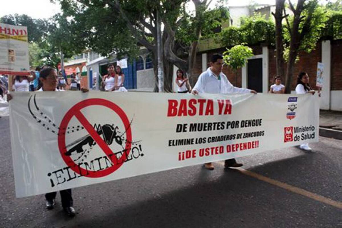 Las autoridades adelantan campañas educativas con el fin de erradicar los criaderos del mosquito transmisor del dengue. (Foto: Archivo / VANGUARDIA )