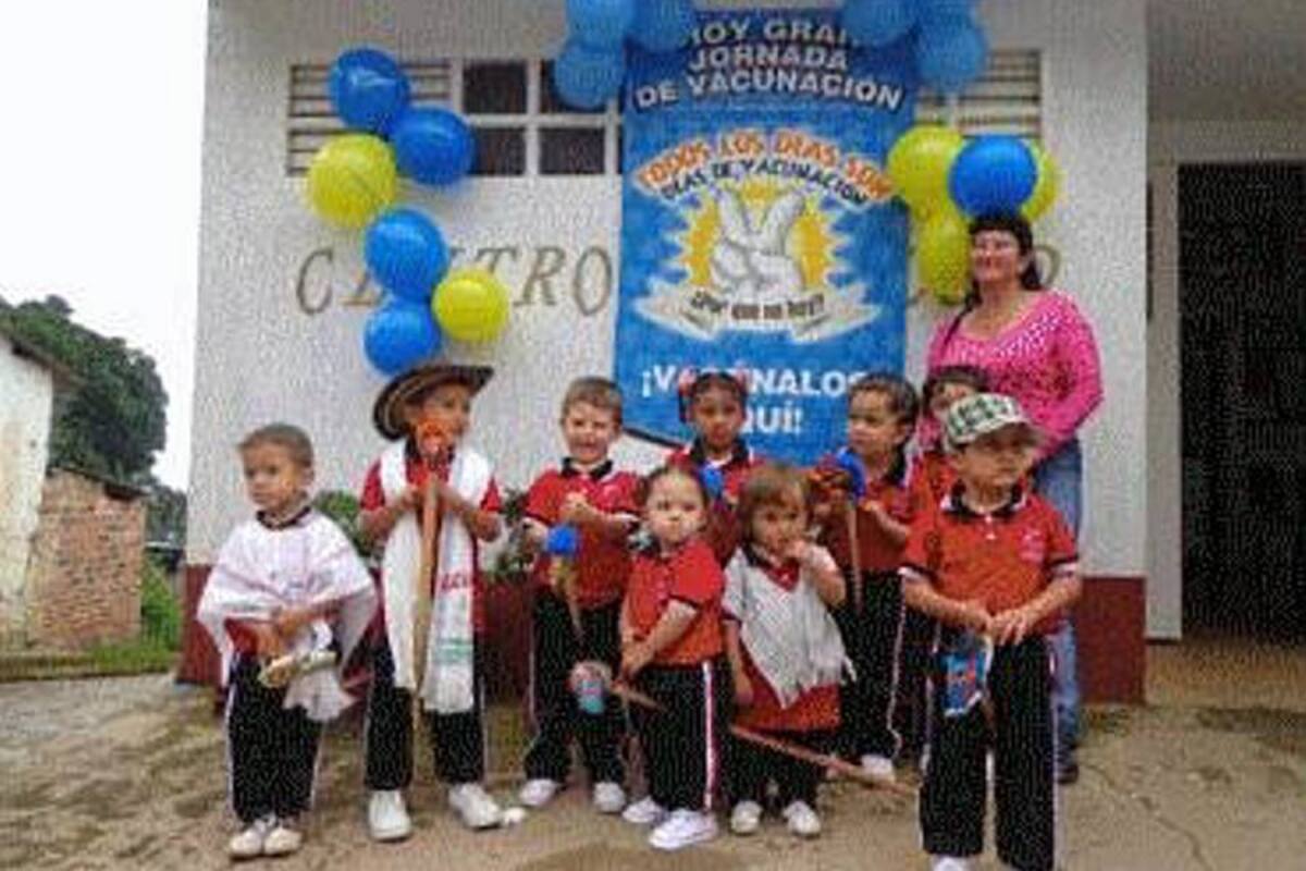 Actividades con los niños del área urbana y rural realizó la Administración del municipio de Aguada. (Foto: SuminIstrada / VANGUARDIA LIBERAL)