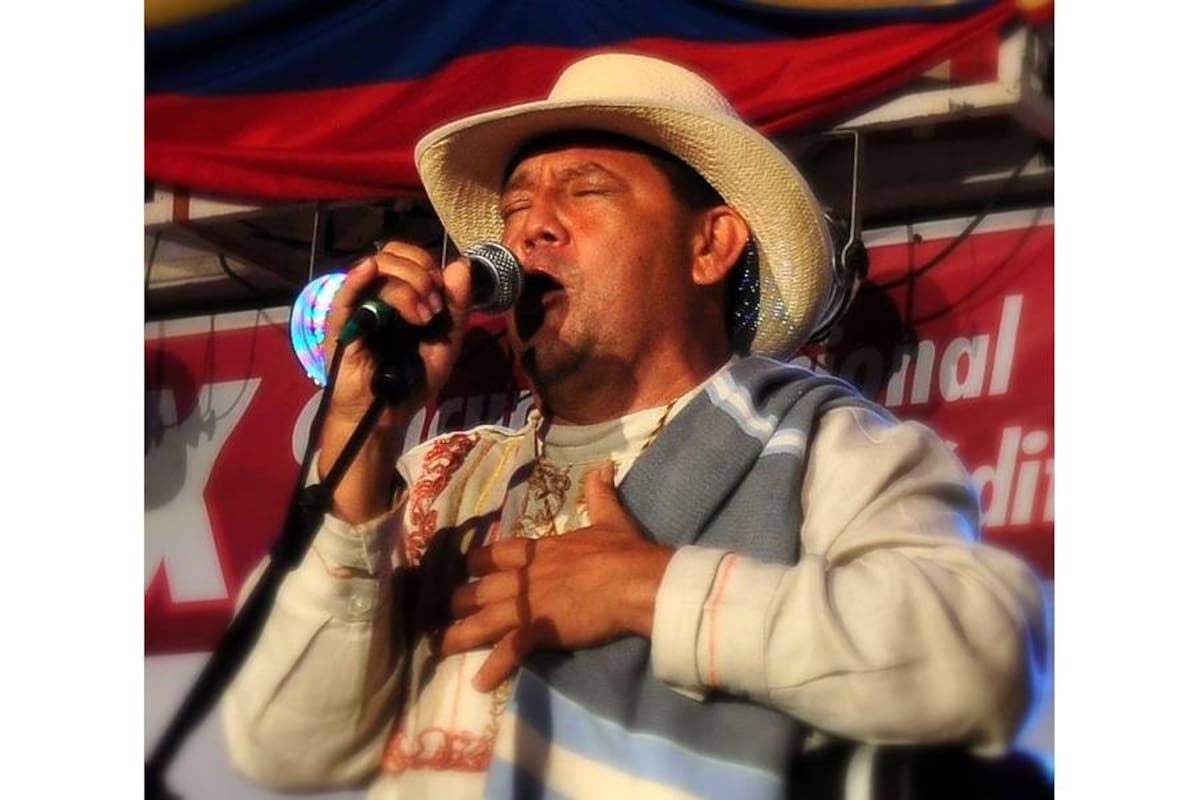 Germán Quiroga Quiroga fue el ganador del XX Concurso de la canción inédita “José A. Morales”, con el tema “Un Pedacito de Historia”. (Foto: Luis Fernando Martínez V/VANGUARDIA LIBERAL)