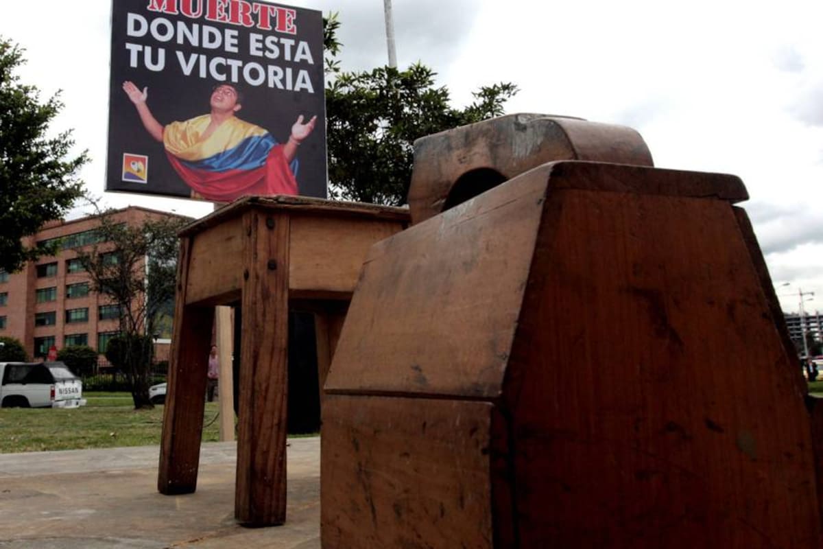 Dos sicarios que se desplazaban en una motocicleta de alto cilindraje, le dispararon a Garzón cinco veces, acabando con su vida. (Foto: Colprensa / VANGUARDIA LIBERAL )
