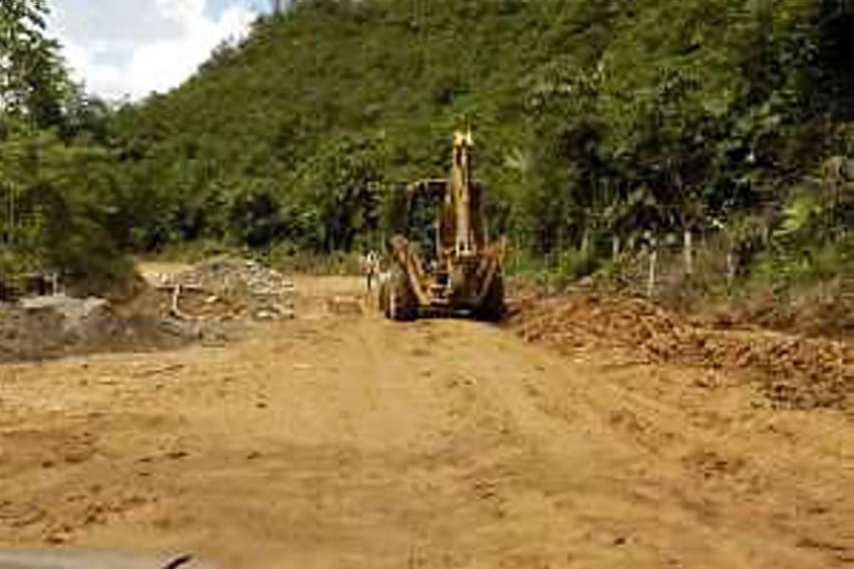 Son 32 kilómetros los que deben ser pavimentados entre la cabecera municipal de El Carmen de Chucurí y el corregimiento Yarima. (Foto: Suministrada/VANGUARDIA LIBERAL)