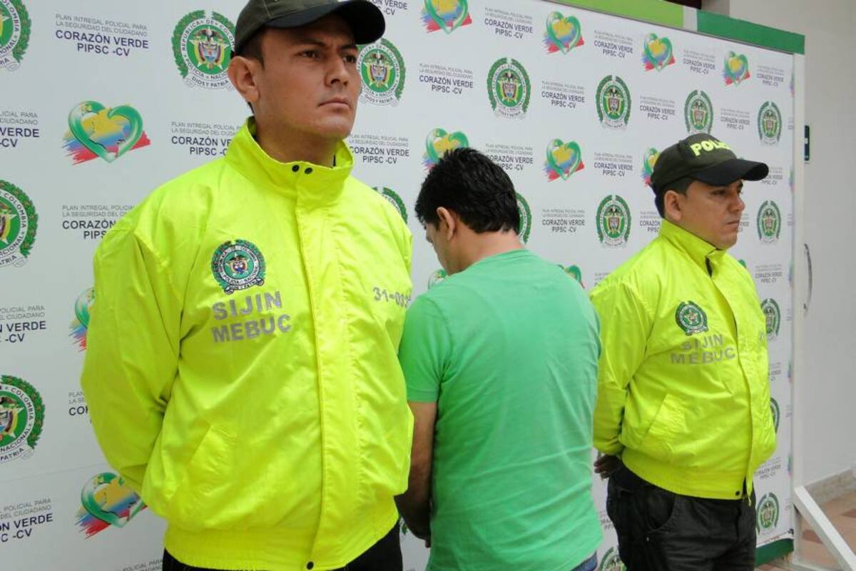 ‘Efraín’, según las autoridades, se dedicaba a la comercialización de estupefacientes en pequeñas cantidades, en la zona centro de Bucaramanga. (Foto: Suministrada / VANGUARDIA LIBERAL )