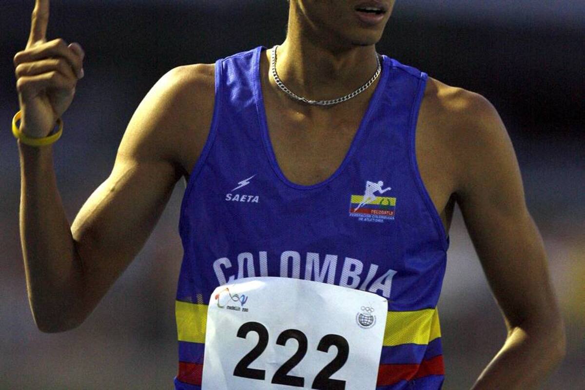 El atleta colombiano Rafith Rodríguez logró imponerse en la prueba de los 800 metros planos del Gran Premio de Brasil, que se corrió ayer en Belem, Brasil. (Foto: Archivo / VANGUARDIA LIBERAL)