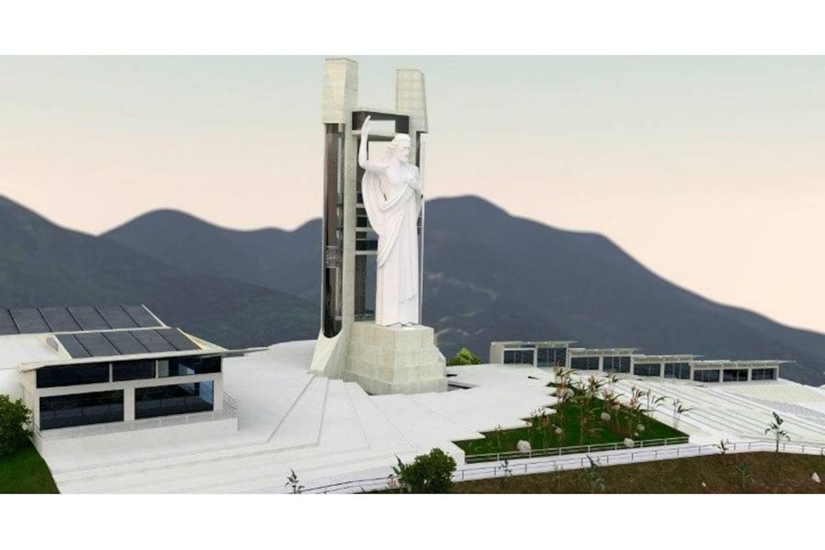 Los florideños tendrán la oportunidad de trabajar en el construcción del cerro del Santísimo. Se espera contar con la mano de obra cien por ciento local. (Foto: Archivo/VANGUARDIA LIBERAL )