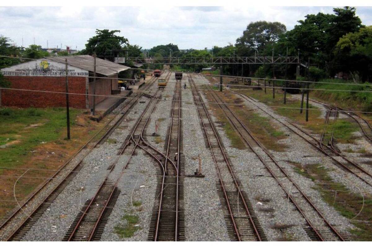 A la estación del tren de Barrancabermeja le harán mantemiento. (Foto: Edgar Pernett/VANGUARDIA LIBERAL)