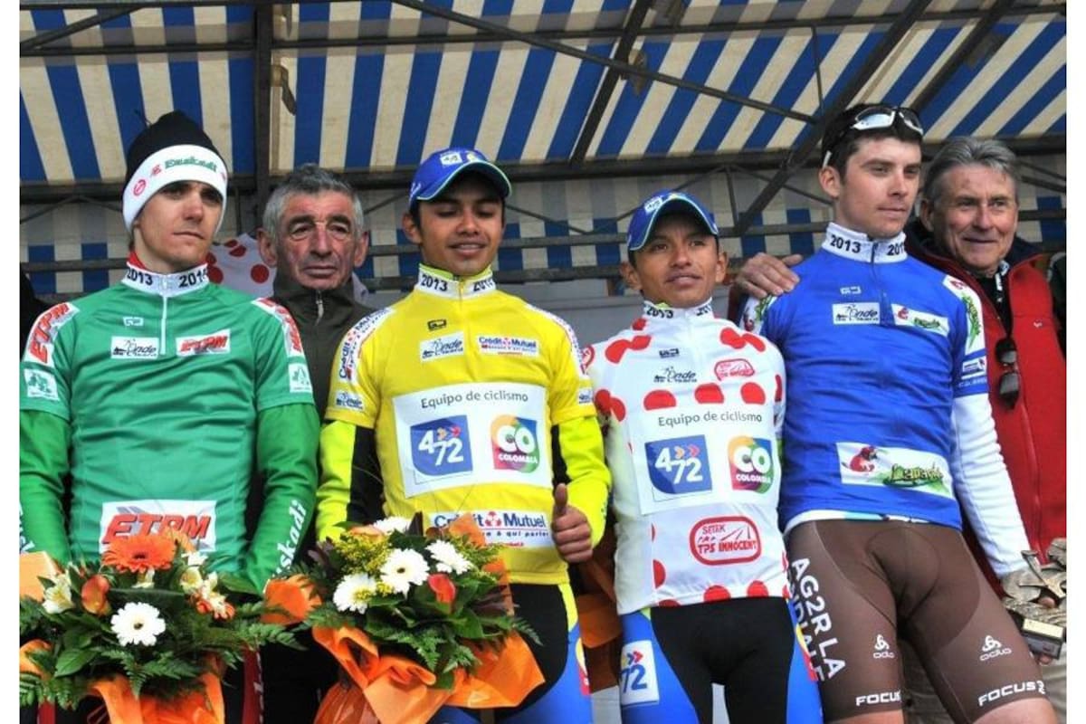 Una gran actuación del ciclismo colombiano le permitió llegar al liderato de La Ronda de L’Isard a Juan Chamorro y al de la montaña Con Heiner Parra. (Foto: Suministrada www.472-colombia.com / VANGUARDIA LIBERAL)