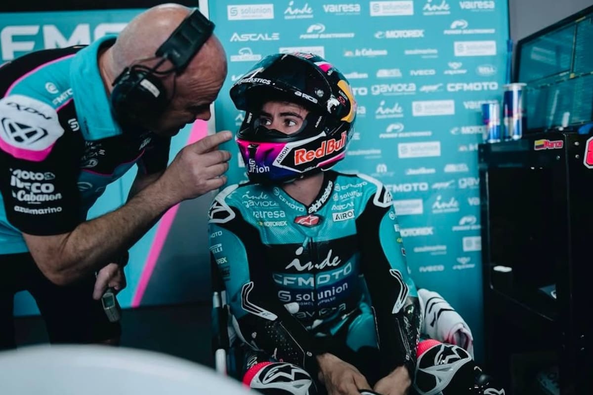 El piloto colombiano David Alonso, hará el debut en la categoría Moto2 en el Gran Premio de Tailandia. Foto: IG David Alonso.