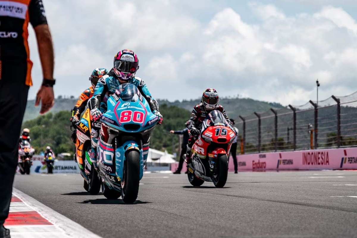 David Alonso en su segunda temporada en Moto2. /FOTO: Aspar Team