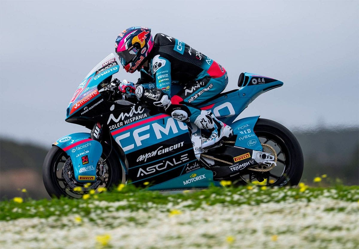 David Alonso va por todo en Moto2 2026: el campeón que ya no quiere esperar más para tocar la gloria. Foto: Aspar Team