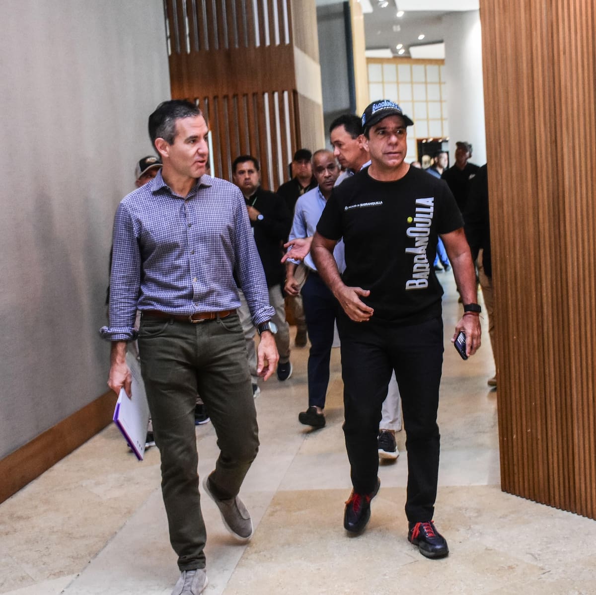 David Vélez, fundador y CEO de NuBank, fue uno de los participantes en la sexta versión del Latam Fintech Market celebrado en Barranquilla. Aquí con el alcalde Alejandro Char.