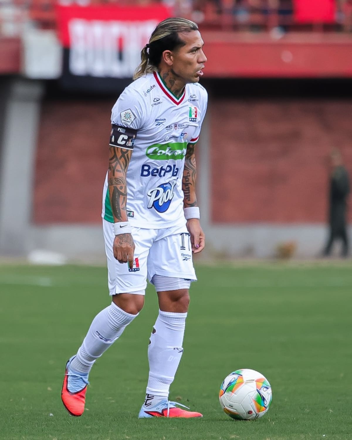 Dayro Moreno habló de la posibilidad de ir al Mundial con la selección Colombia. Foto: Once Caldas.