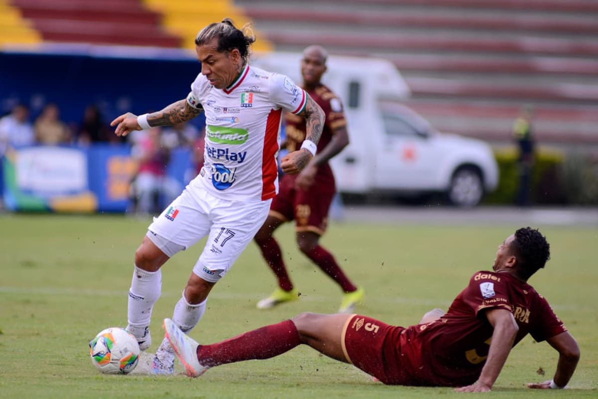 Dayro Moreno está a un paso de ser el máximo goleador en la historia de Once Caldas. //Foto: Colprensa