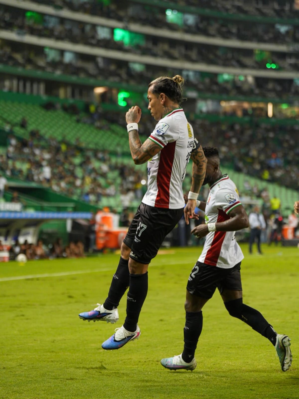Dayro Moreno marcó uno de los goles de Once Caldas, en la victoria 2-0 sobre Deportivo Cali, en la décima fecha de la Liga BetPlay I de 2026. Foto: Once Caldas.