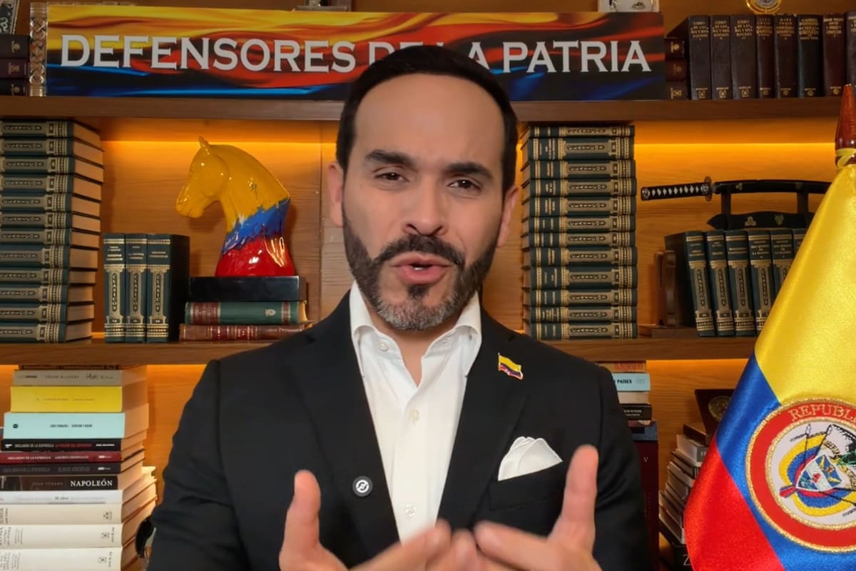 De la Espriella le pide al Congreso que su posesión sea en Cali y no en Popayán por “condiciones climáticas”. | Foto: Captura tomada de Video.