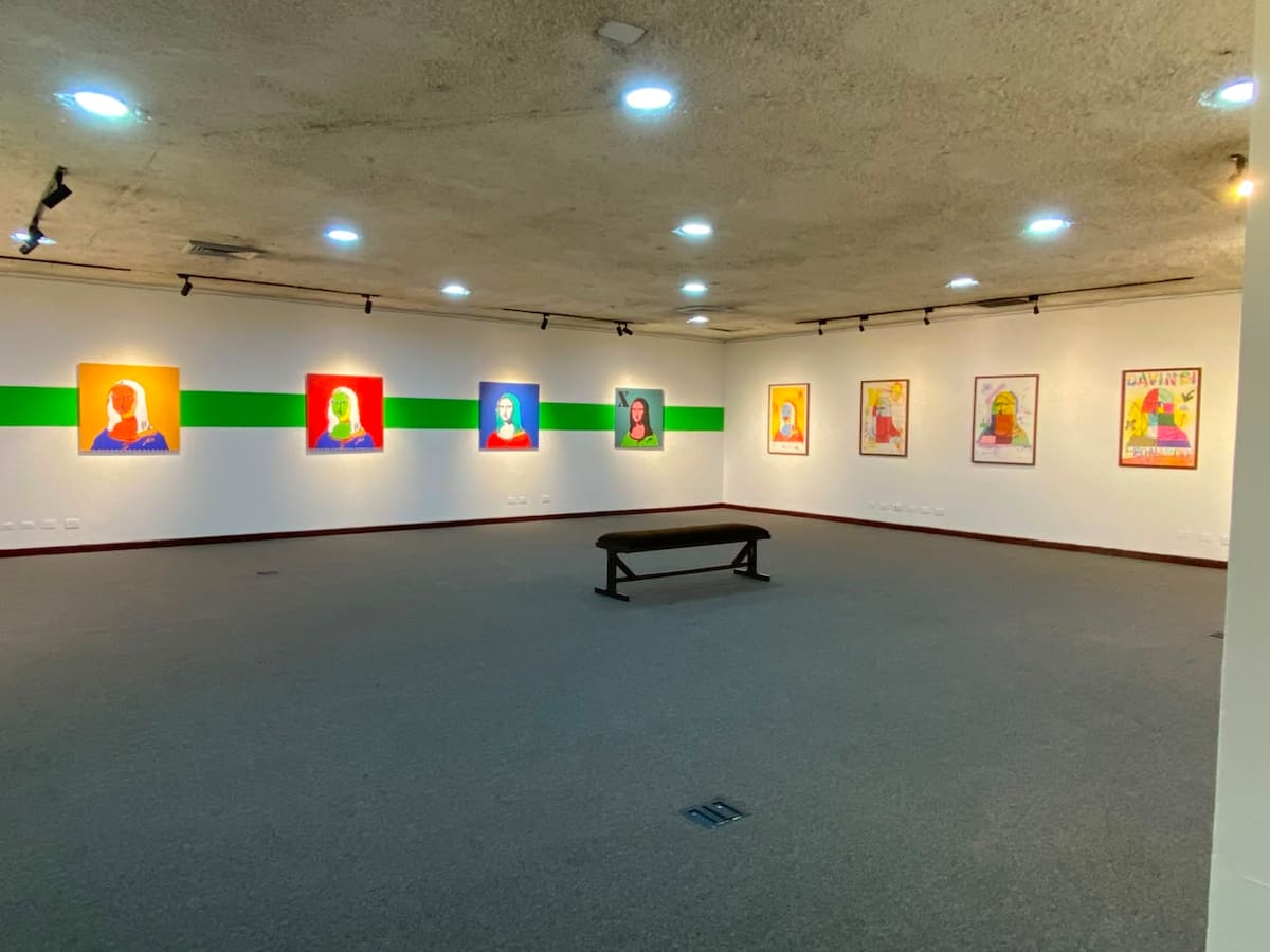 De la Mona Lisa a Tintín: el bumangués Gustavo Sorzano reinterpreta los íconos del arte. Foto suministrada/VANGUARDIA