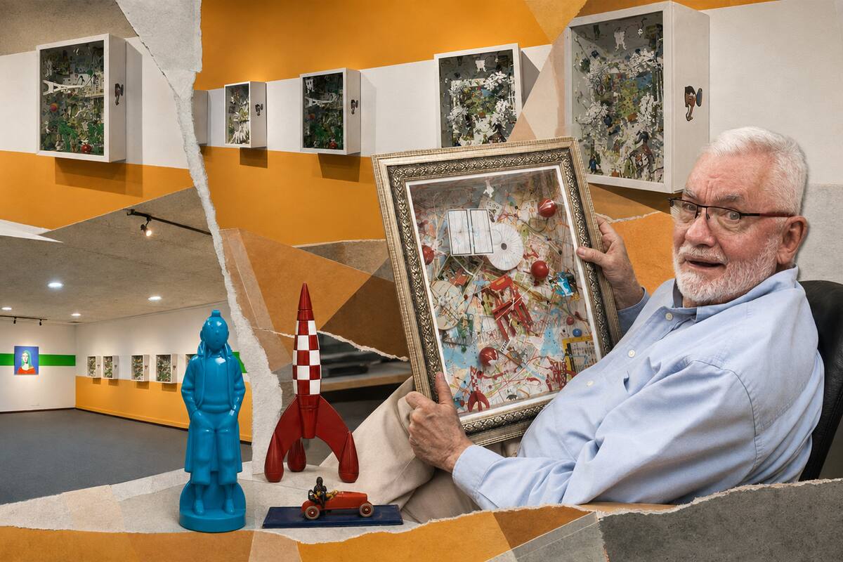 De la Mona Lisa a Tintín: el bumangués Gustavo Sorzano reinterpreta los íconos del arte. Foto suministrada/VANGUARDIA