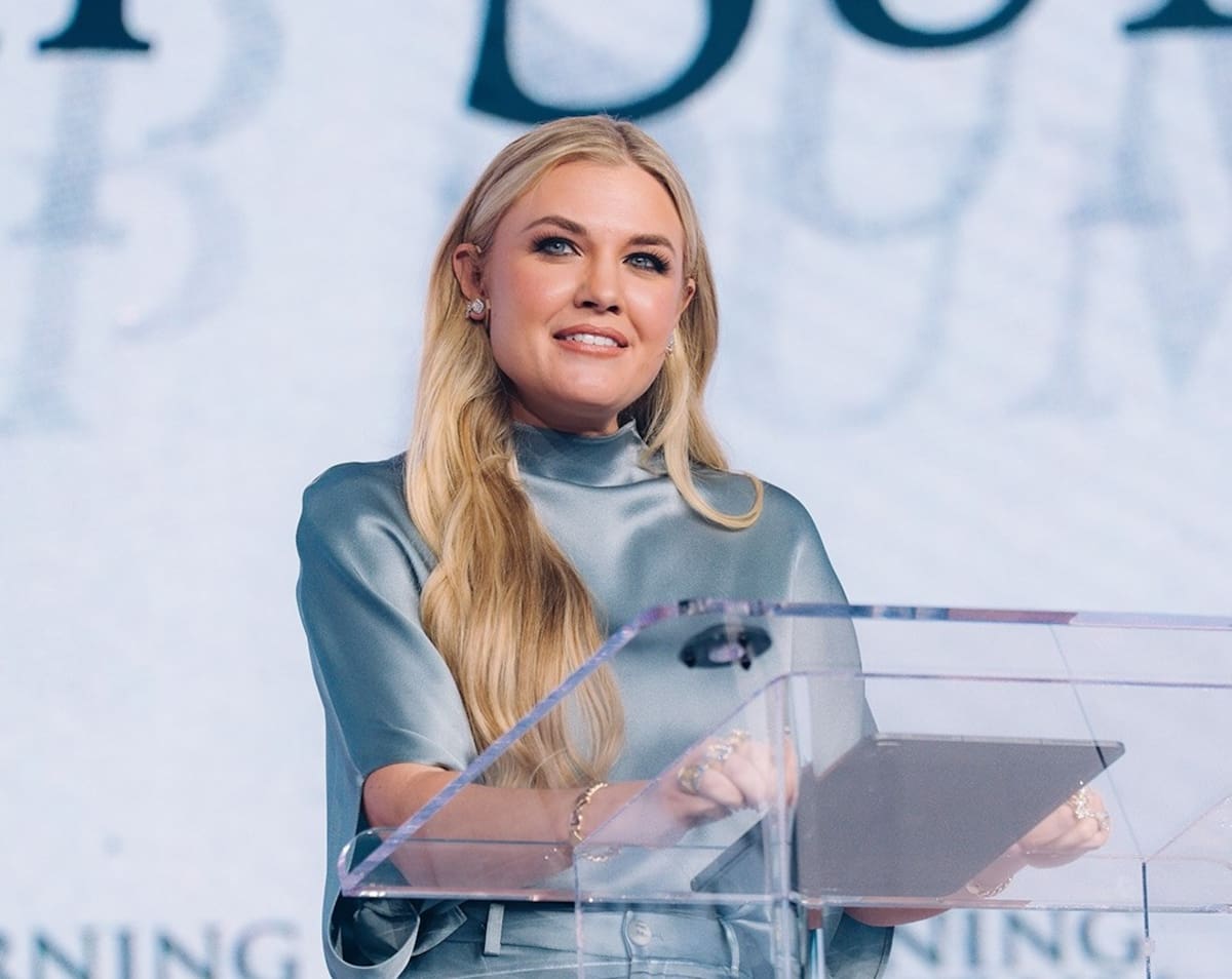 Erika Kirk, viuda de Charlie Kirk, y líder de la Organización Conservadora Turning Point USA