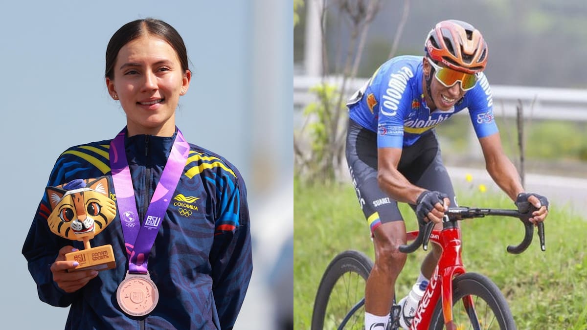 De Santander a Kigali: Natalia Garzón se une a Egan Bernal en la élite del ciclismo mundial. Fotos: Federación Colombiana de Ciclismo.