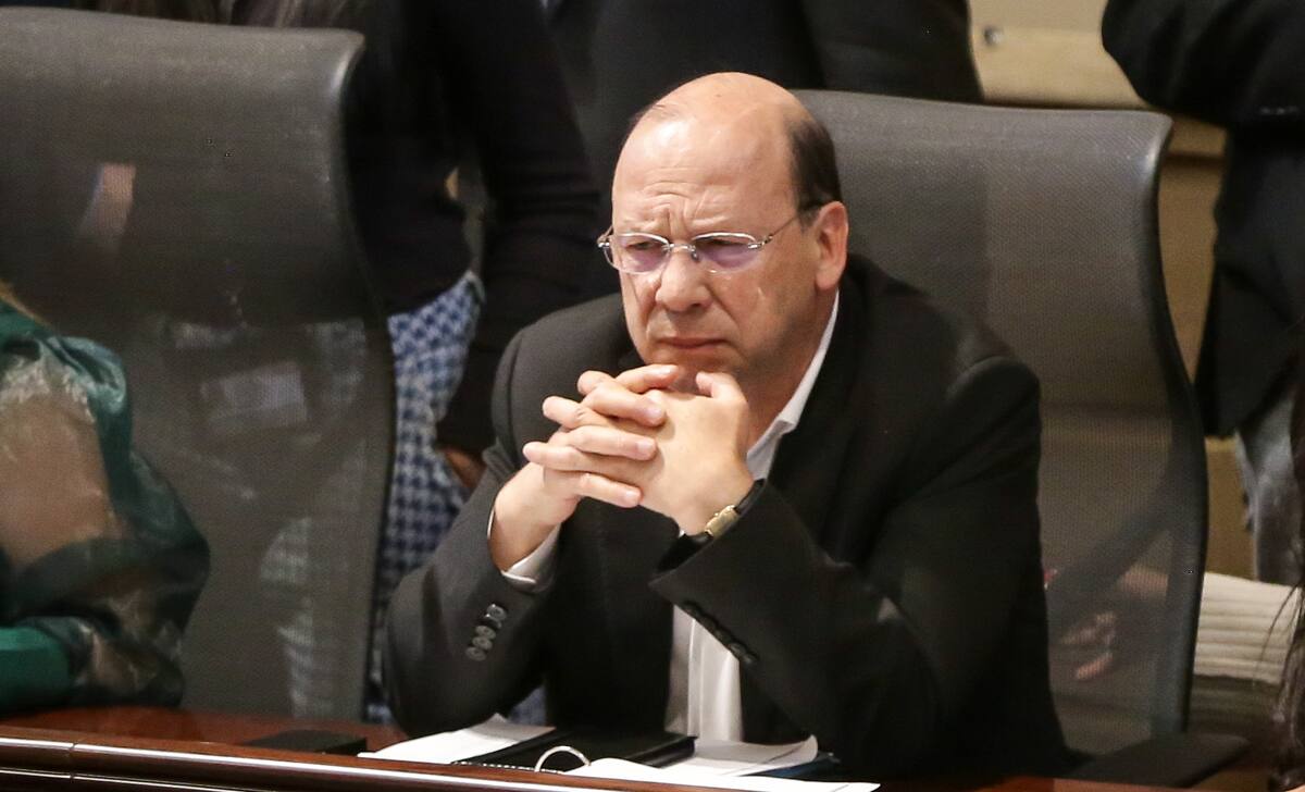 Germán Ávila, ministro de Hacienda. // Foto: Colprensa - Catalina Olaya.