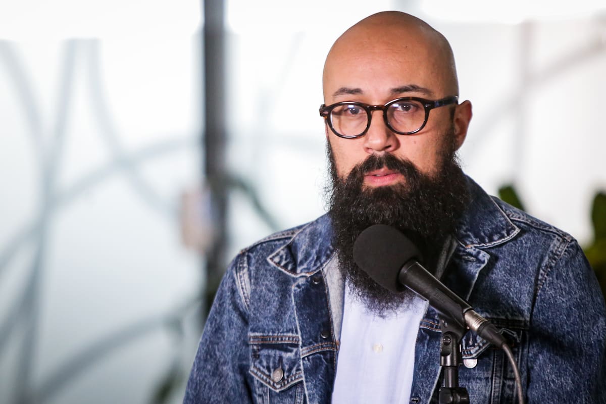 Carlos Carrillo, director de la Unidad Nacional para la Gestión del Riesgo y Desastre (UNGRD). // Foto: Colprensa - Mariano Vimos