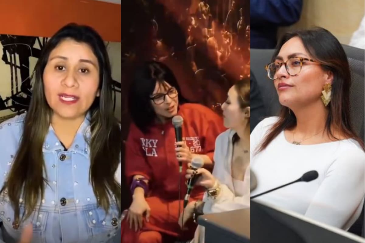 La sobreviviente Deisy Dorelly Guanaro se pronunció tras la polémica generada por un fragmento del programa ‘La Megacárcel’ en el que se mencionó a menores reclutados por las Farc. Foto collage // Canva // Captura de video // Foto archivo.
