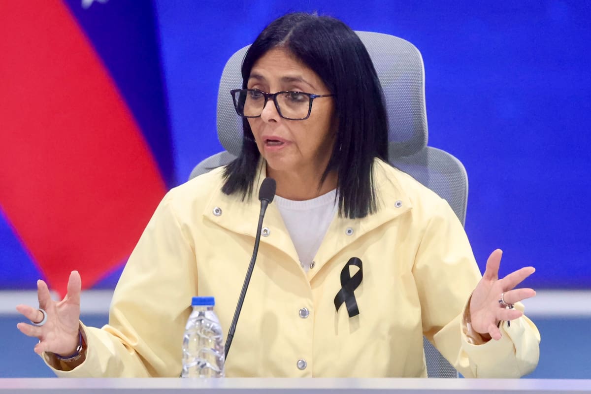 Presidenta encargada de Venezuela, Delcy Rodríguez. //EFE - Iván Cárdenas.