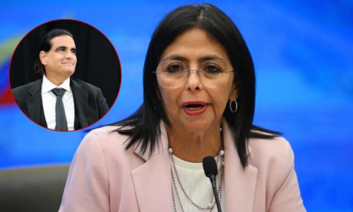 Delcy Rodríguez saca del gabinete a Alex Saab, empresario colombiano y aliado de Nicolás Maduro.
