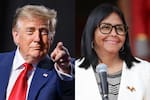 Reunión entre Delcy Rodríguez y Donald Trump: Venezolanos critican el encuentro en medio de deportaciones