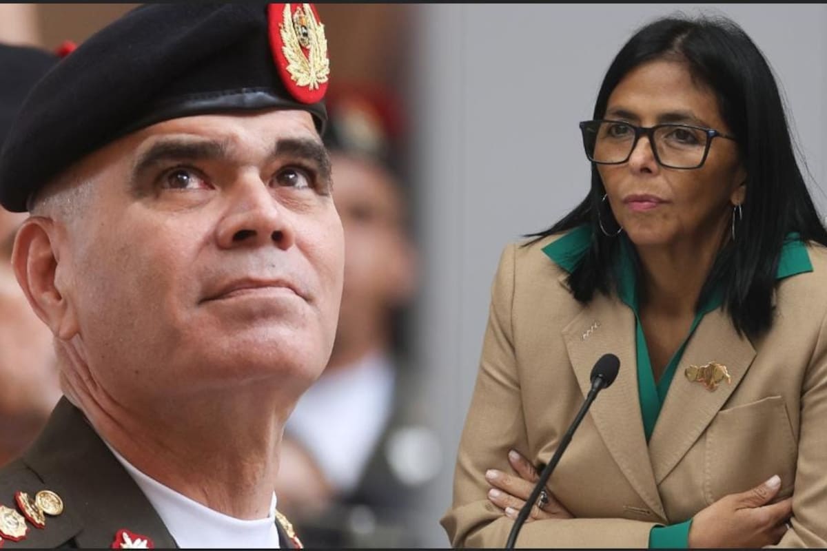 Delcy Rodríguez, presidenta encargada de Venezuela, destituyó a Vladimir Padrino.
Foto: EFE.